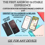 The first android 16 custom rom Derfest os for Oneplus 6/6T | XDA
